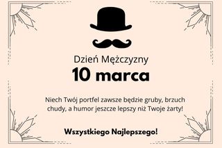 Dzień Mężczyzny - śmieszne życzenia i wierszyki