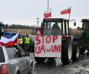 Protest rolników w Medyce