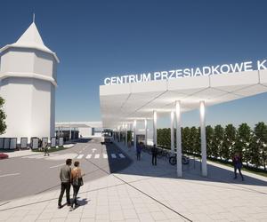 Wstępna wizualizacja projektu centrum przesiadkowego w Koninie