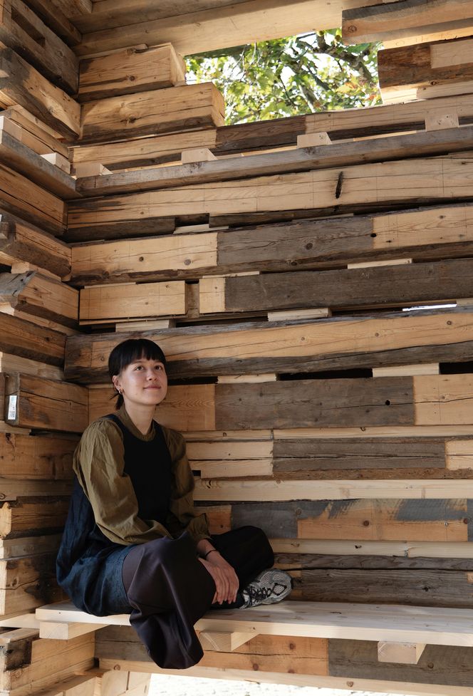 Barn Again - jeden z dwóch prezentowanych na Biennale pawilonów