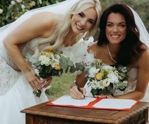 Karolina Brzuszczyńska i Agnieszka Skrzeczkowska ślub