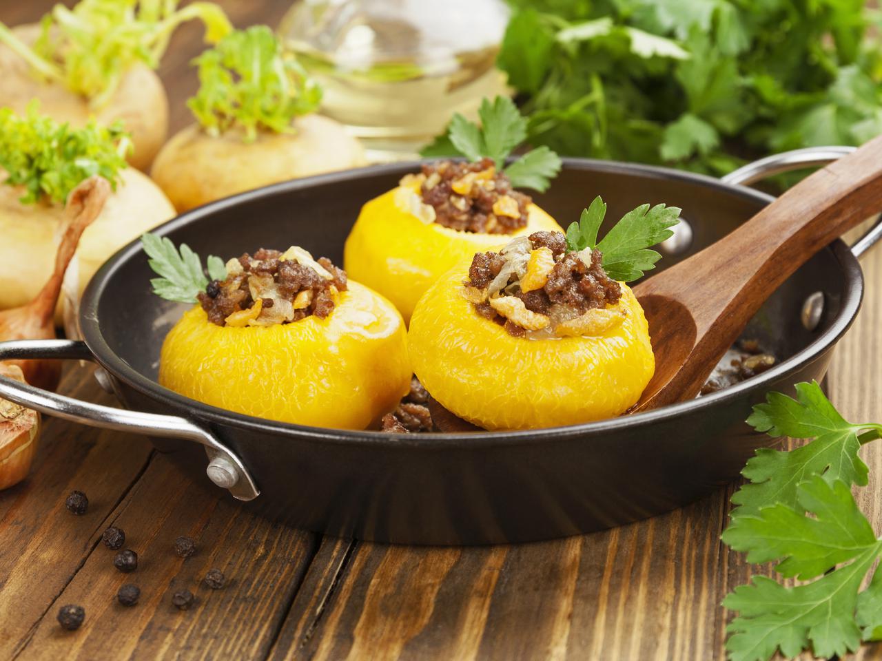 Rzepa faszerowana mięsem: łatwy przepis