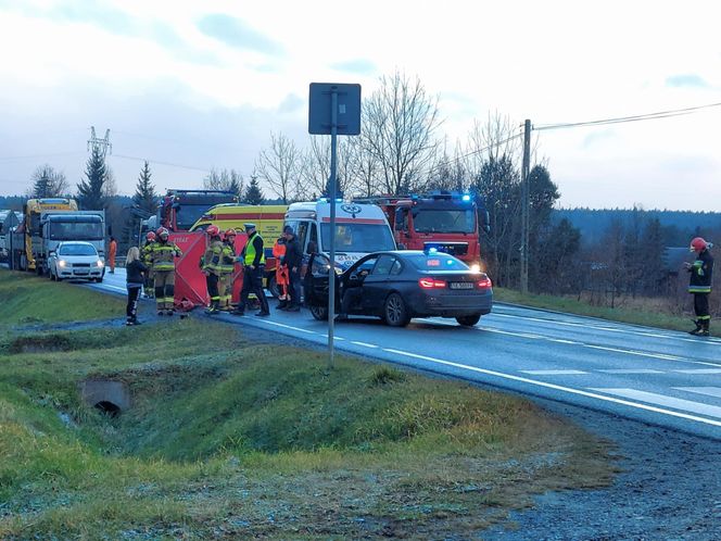 Śmiertelny wypadek w Parszowie