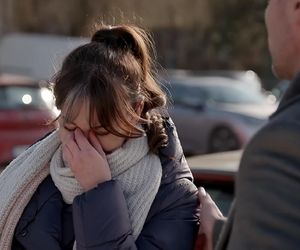 	Pierwsza miłość odc. 3978. Lilka (Sylwia Sokołowska), Janek (Maciej Mikołajczyk)