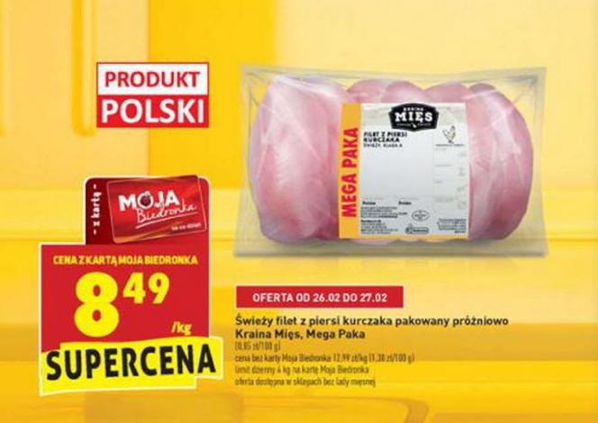 Promocje w Biedronce