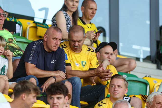 Kibice na meczu GKS Katowice - Arka Gdynia