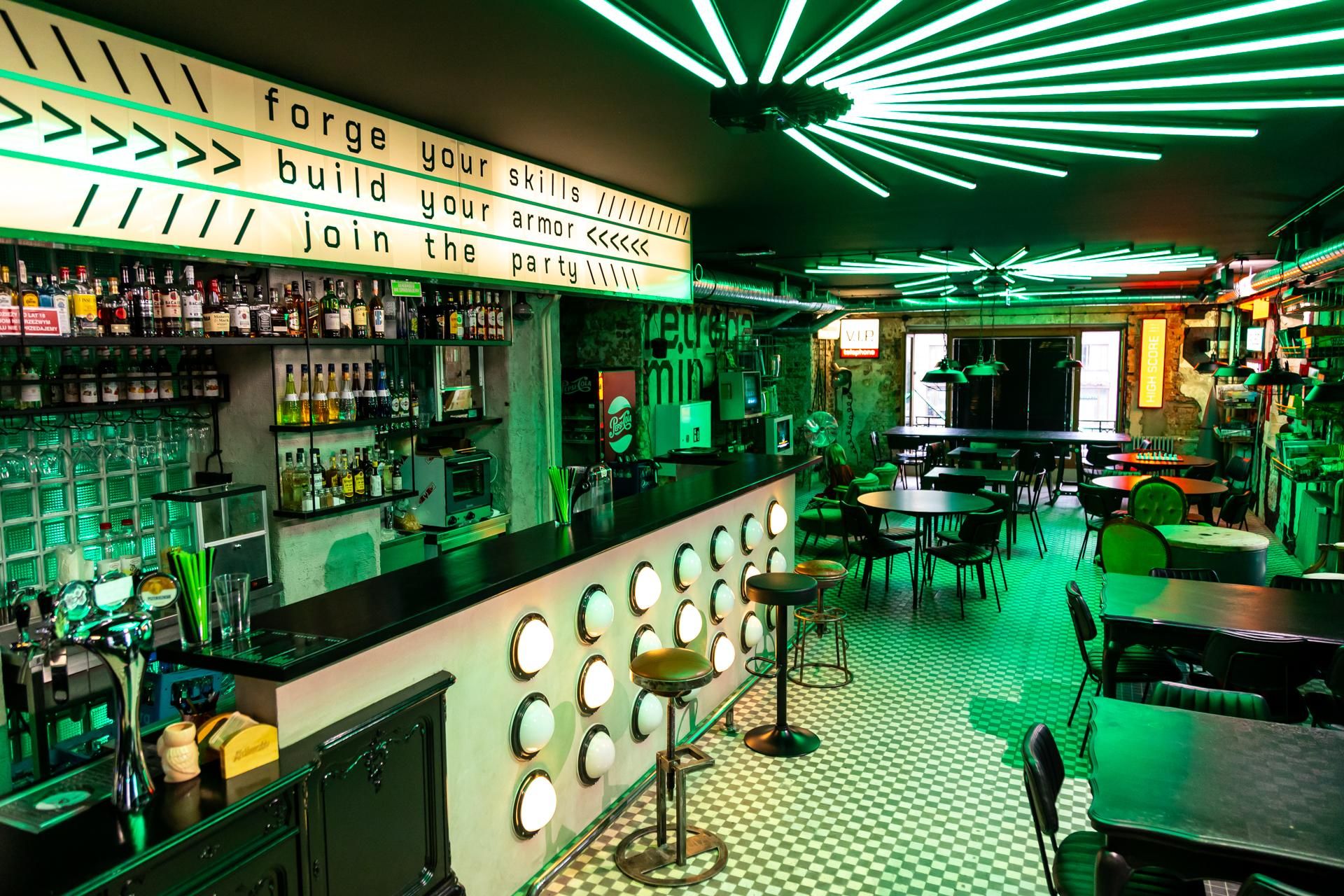 Pub H.4.0.S. Warszawa – bar