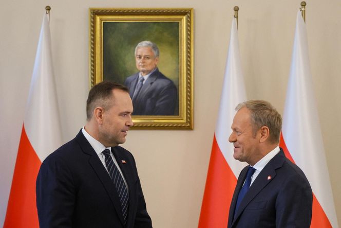 Spotkanie prezydenta Karola Nawrockiego z premierem Donaldem Tuskiem