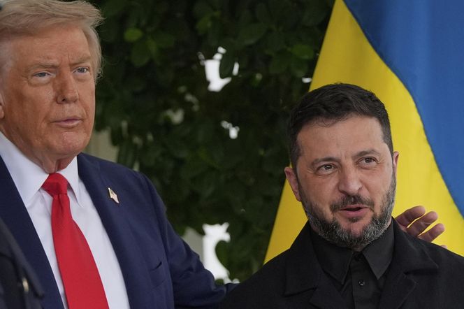Trump i Zełeński w Białym Domu