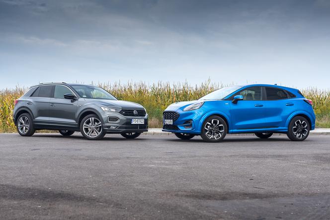 Szukasz mocy i balansu? Ford Puma albo Volkswagen T-Roc - TEST, PORÓWNANIE