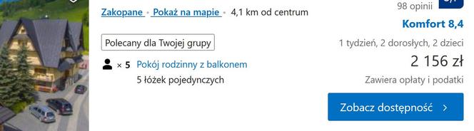 Domki Zakopane