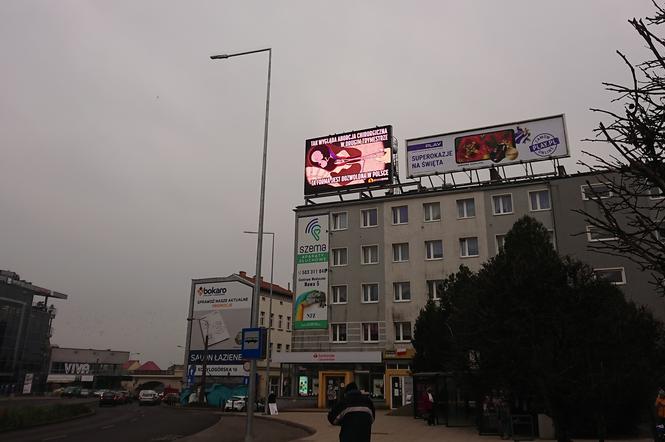 Animowana aborcja w centrum Gorzowa