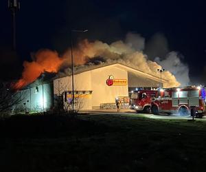  Pożar sklepu Biedronka w m. Mieścisko