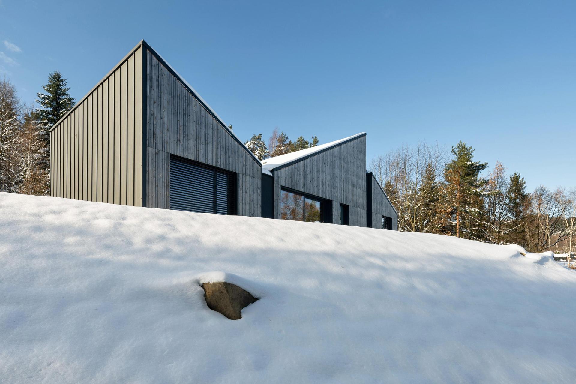 Dom ukryty w Beskidach