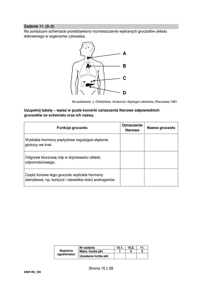 Matura 2024: biologia. Arkusze CKE i odpowiedzi. Poziom rozszerzony [Formuła 2015]