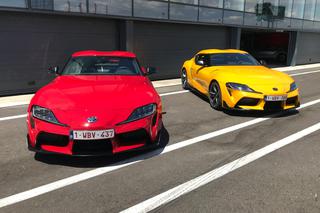ZAGŁOSUJ. Żółta czy czerwona? W którym kolorze Toyota GR Supra wygląda lepiej?