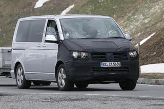 Volkswagen Transporter T6 na szpiegowskich zdjęciach - GALERIA