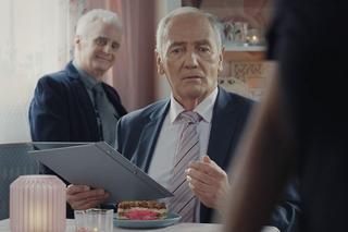 M jak miłość odc. 1744. Jerzy Argasiński (Karol Strasburger), Iwona Kryńska (Hanna Śleszyńska)