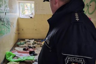 Policjanci z Leszna sprawdzali miejsca, gdzie koczują bezdomni 
