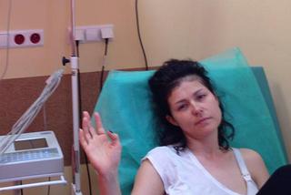 Kasia Cichopek w szpitalu FB
