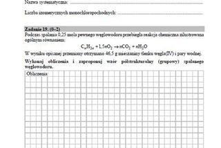Matura próbna 2020 chemia