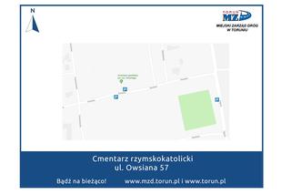 Organizacja ruchu przy cmentarzach na Wszystkich Świętych. 1 listopada w Toruniu