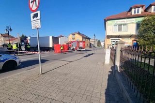 Tragiczny wypadek pod Tarnowem. Ciężarówka potrąciła pieszego