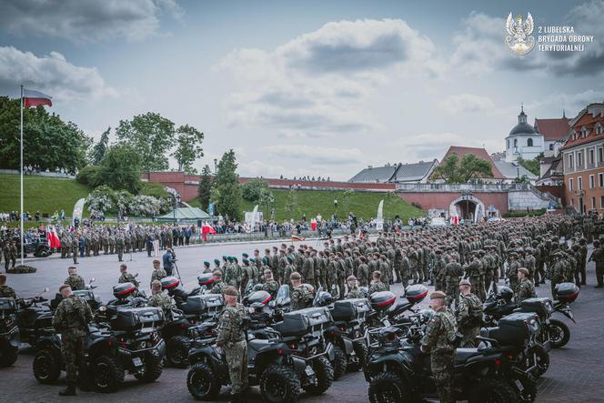 Przysięga terytorialsów i piknik wojskowy w Lublinie