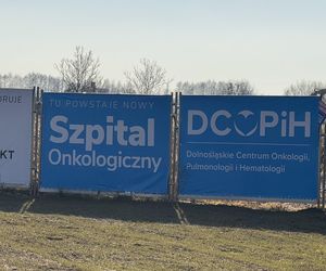 Nowy Szpital Onkologiczny we Wrocławiu rośnie w oczach