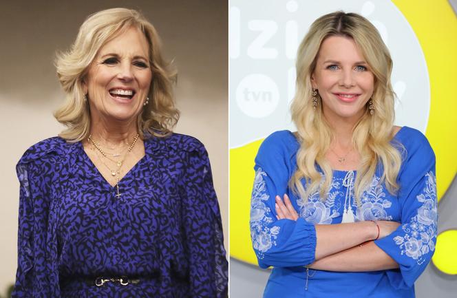 Bianka Zalewska i Jill Biden