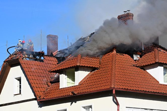Koszalin. Pożar przedszkola i klubu nocnego