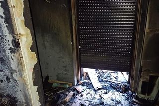 Pożar w Chorzowie zniszczył dom nauczyciela