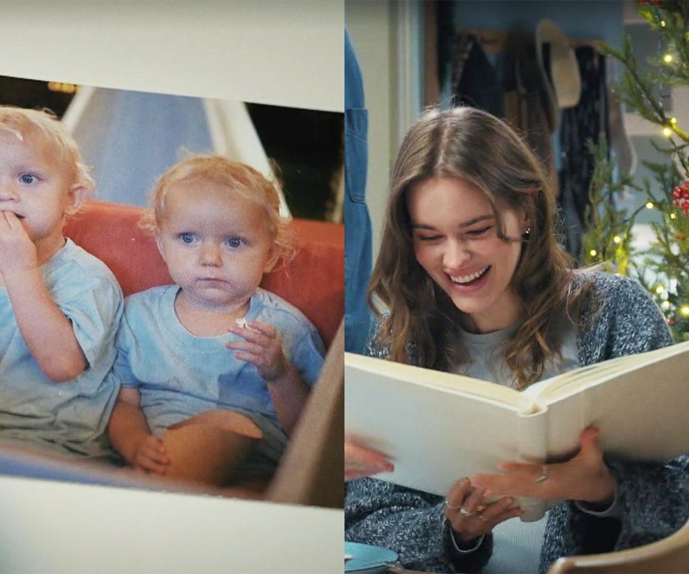 M jak miłość, odcinek 1855: Franka (Dominika Kachlik), Paweł i Piotrek Zduńscy w dzieciństwie. Zdjęcie z albumu