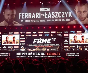 FAME MMA 17. „Ferrari” – Kamil Łaszczyk w Krakowie. Ostro na konferencji prasowej! [ZDJĘCIA]