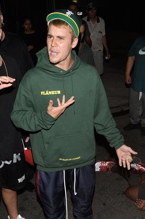 Justin Bieber - zdjęcia z wypadku z udziałem fotografa
