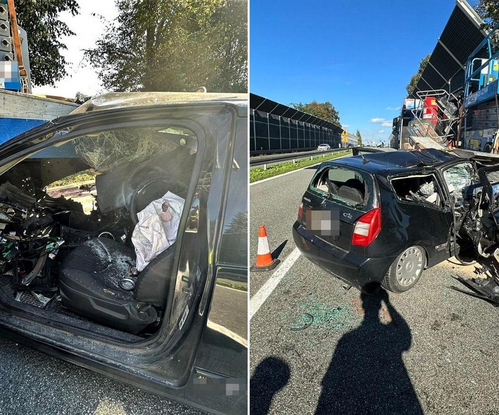 Uderzyl w tira wyszedl bez szwanku