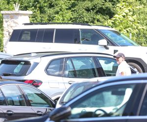 Michał Probierz na polu golfowym