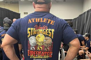 Mieszkaniec Kętrzyna walczył o tytuł najsilniejszego strażaka na świecie. Zaprosił go Arnold Schwarzenegger