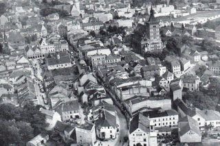 Olsztyn na zdjęciach lotniczych. Zobacz, jak wyglądał ponad 100 lat temu