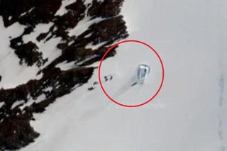 Znalezisko w Górach Ellswortha. Zdjęcia satelitarne