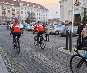 Wielkoorkiestrowa Sztafeta Cyklistów wyruszyła do Jurka Owsiaka