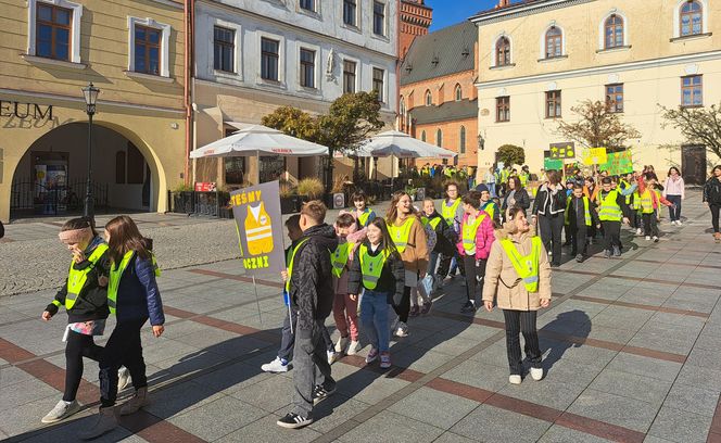 Odblaskowa Szkoła 2025 - akcja w Tarnowie