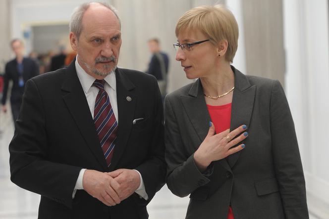 Antoni Macierewicz i Beata Gosiewska