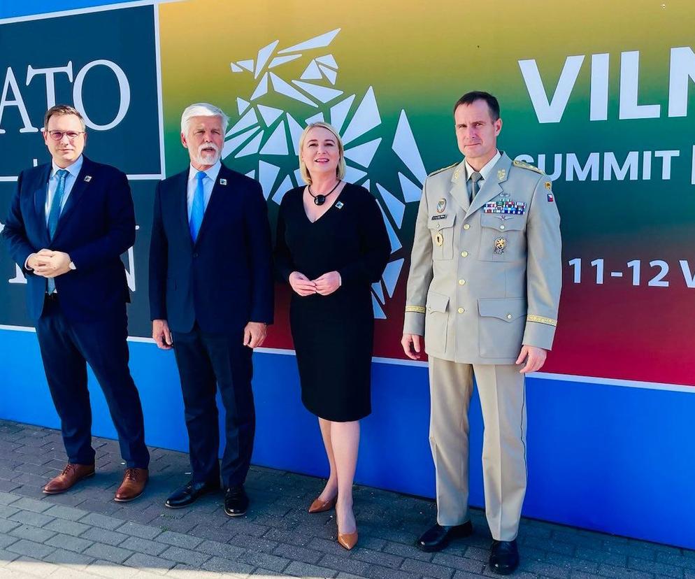 czeska delegacja na szczyt NATO w Wilnie