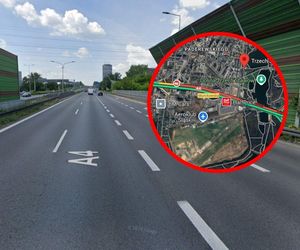 Wypadek na autostradzie A4 w Katowicach. Zator ma kilka kilometrów długości