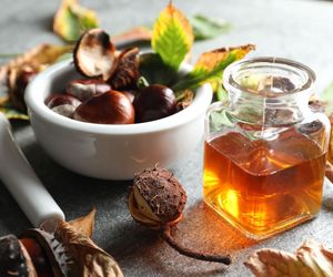 Poprawia krążenie i zmniejsza obrzęki. Nalewka z kasztanów to naturalny lek