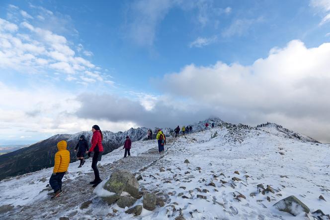 Tatry przysypane śniegiem