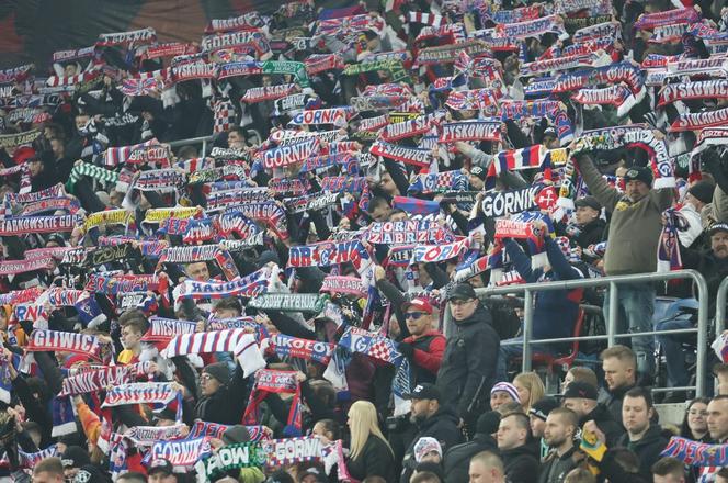 Górnik Zabrze kontra Lech Poznać 0:0 na stadionie w Zabrzu