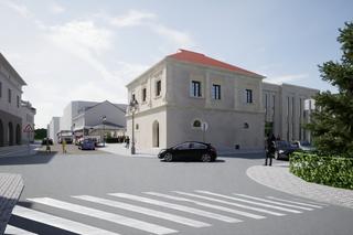 Wizualizacje rozbudowy Sądeckiej Biblioteki Publicznej