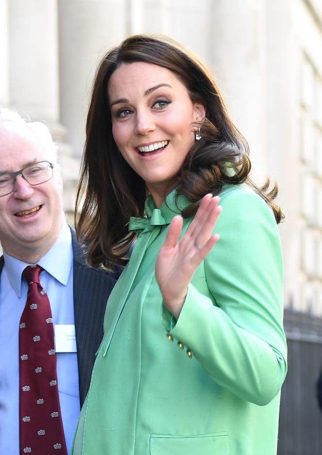 Księżna Kate Middleton w ósmym miesiącu ciąży